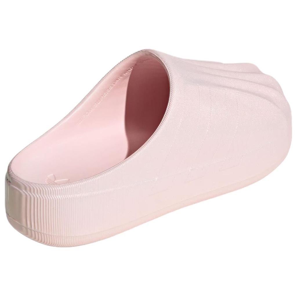 Adidas Оригинальные Adifom Superstar Mule Модные Удобные Нескользящие Шлепанцы с Закрытым Носком Унисекс Розовые KJ0988