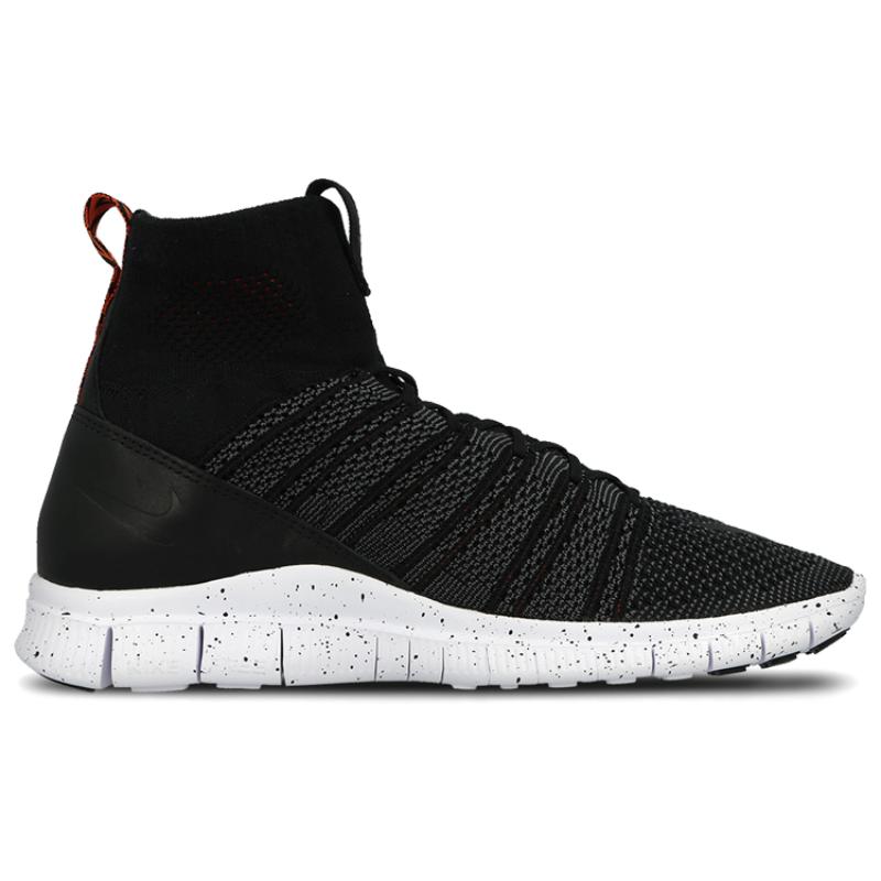 Nike Бесплатные кроссовки Flyknit Mercurial 'Black' 805554-008