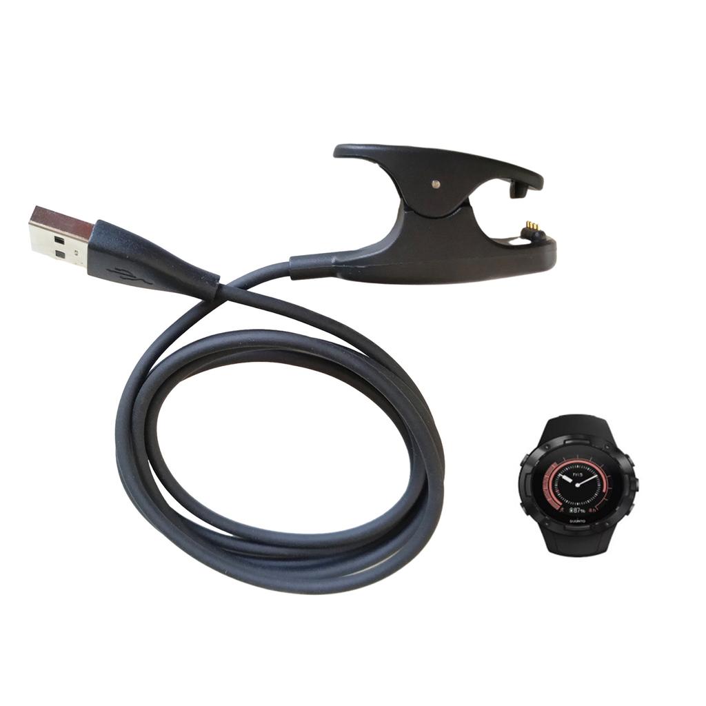 4-контактный USB-кабель для быстрой зарядки Зарядные клипсы для Suunto5/3 Spartan Trainer/Ambit 1 2 3 Смарт-часы USB-адаптер Провод