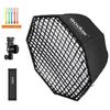 Авторизованный софтбокс GODOX ubw120cm зонтичный софтбокс сетчатый софтбокс восьмиугольный софтбокс софтбокс вспышка светодиодная видеолампа моноблочная вспышка для студийной фотографии