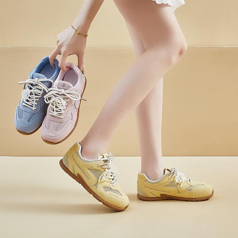 Dexun Shoes Women's Summer Mesh Breathable New Student Running Sports Casual Shoes