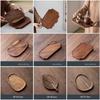 Wooden Dinner Plates Walnut Serving Platter Tray Retro Tea Tray  Tea