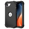 3-в-1 Прочный Ударопрочный Защитный Чехол Fundas Для iPhone 16e 17e 6.1 дюймов Мягкий ТПУ Силиконовая Подкладка Жесткая Пластиковая Крышка Телефона