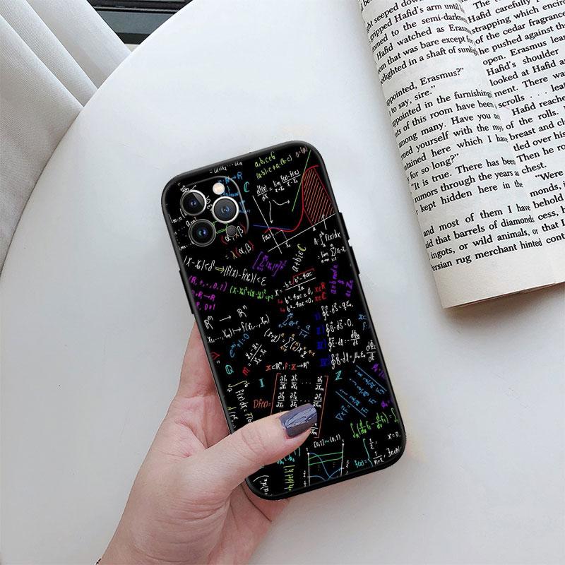 Чехол для телефона с формулой химической математики для Samsung Galaxy A52S A53 A55 A56 A70 A71 A72 A73 F06 F16 F56 S10e S10 S10+ Plus