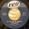 7-дюймовая пластинка SHIRELLES  Will You Love Me Tomorrow  Boys 851X REO 1960 Канада Рок Б/у