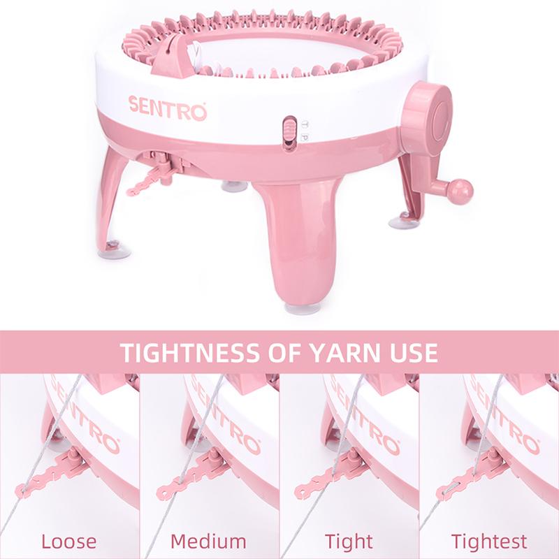 40-игольная ручная вязальная машина «сделай сам», ручная вязка, шарф, свитер для взрослых, детские шапки и носки, артефакт ручного вязания