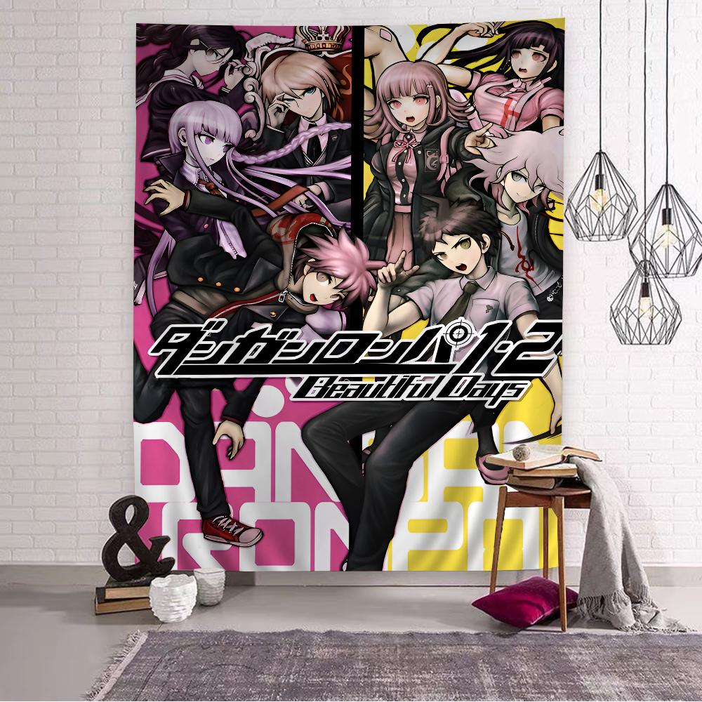Аниме Danganronpa горячий Аниме Гобелен Подвесной Таро Хиппи Настенные Ковры Комната Настенные Листы
