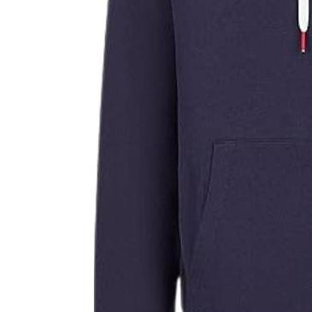 Emporio Armani Толстовка с капюшоном на молнии, рукав реглан, с логотипом-нашивкой, на шнурке, мужская, темно-синяя, 111835-3R573-48336