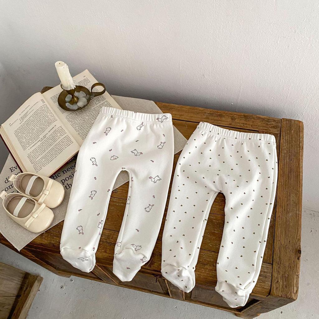 Весна 2024 Новые детские милые хлопковые колготки с принтом