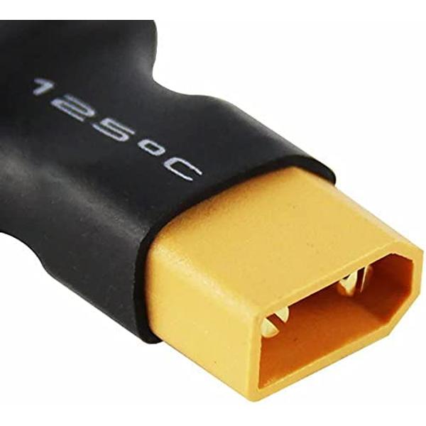 Battery Adapter Converter XT30 to XT60 | 5-Pack | Lightweight & Durable | For Drones, LiPo Chargers, Pioneer Stereo