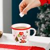 Милая мультяшная рождественская керамическая чашка кофейная кружка Санта-Кружка креативная чашка для воды