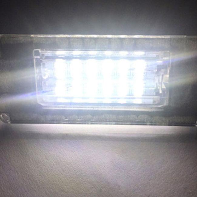 Durable-2Pcs LED Number License Plate Light No Error License Plate Light Lamps For BMW Mini Cooper R56 2006 - 2012