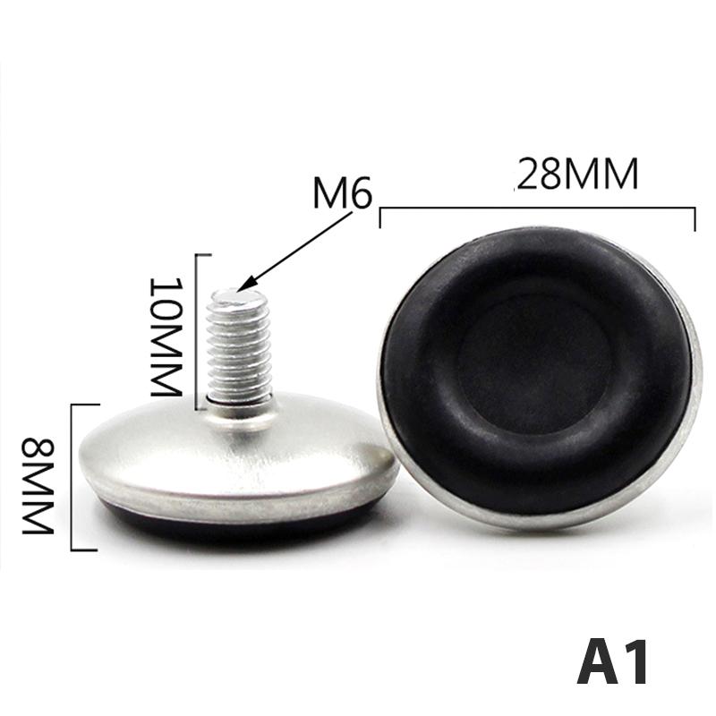 4Pcs Levelling Machine Feet M6/8/10/ Adjustable Machine Furniture Foot Feet