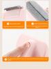 Pet Supplies Plastic Dog Comb for Hair Cleaning and Removal Teddy Bear Needle Comb with Floating Knot Brush Box Packing