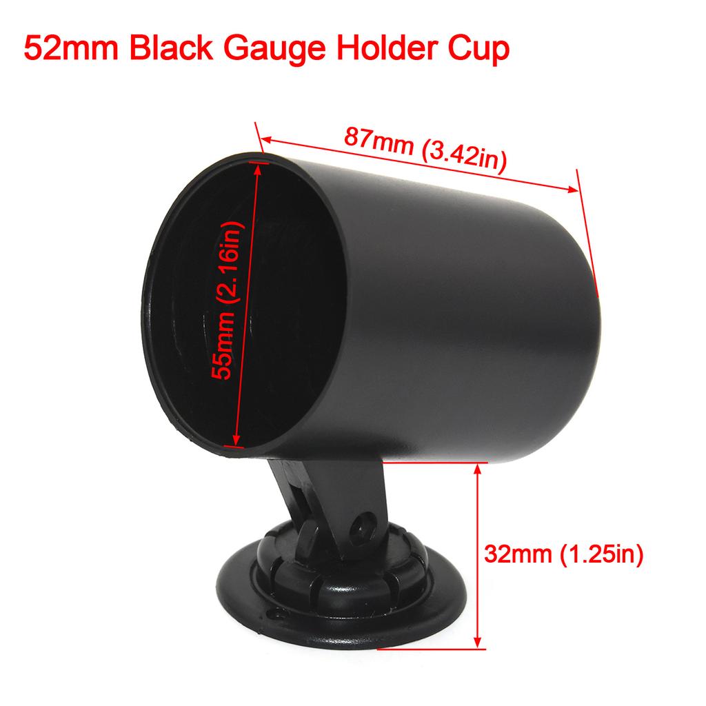 52mm Car Oil Pressure Gauge Sensors Modification 0-7 BAR Oil Pressure Meters for Truck Car 12V Oil Press Sensor M10x1 NPT1/8