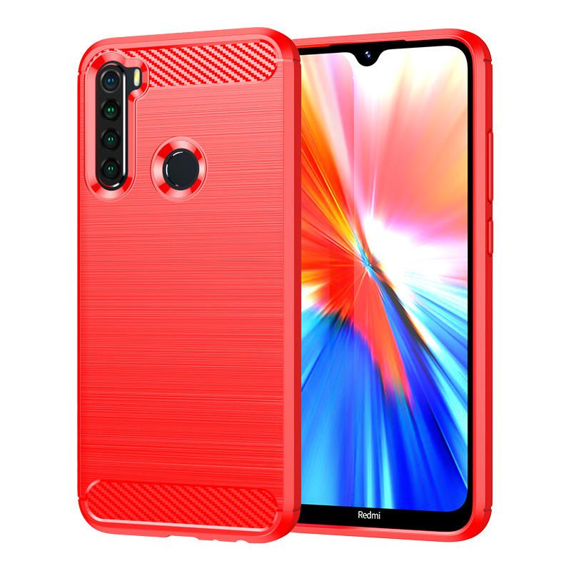Для Redmi Note 8 2021 Чехол для Redmi Note 8 8T Чехол 6,3 дюйма из углеродного волокна Противоударный силиконовый бампер для Redmi Note 8 Pro
