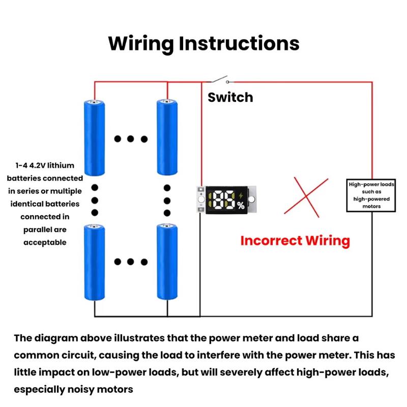 Miniature Battery Level Indicator for 1S 2S 3S 4S Lithium Batteries Accurate for Hobby Projects