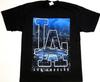 Футболка LOS ANGELES LA Baseball Chavez Ravine Tee 100% Хлопок Мужская Черная Новая Унисекс Футболка