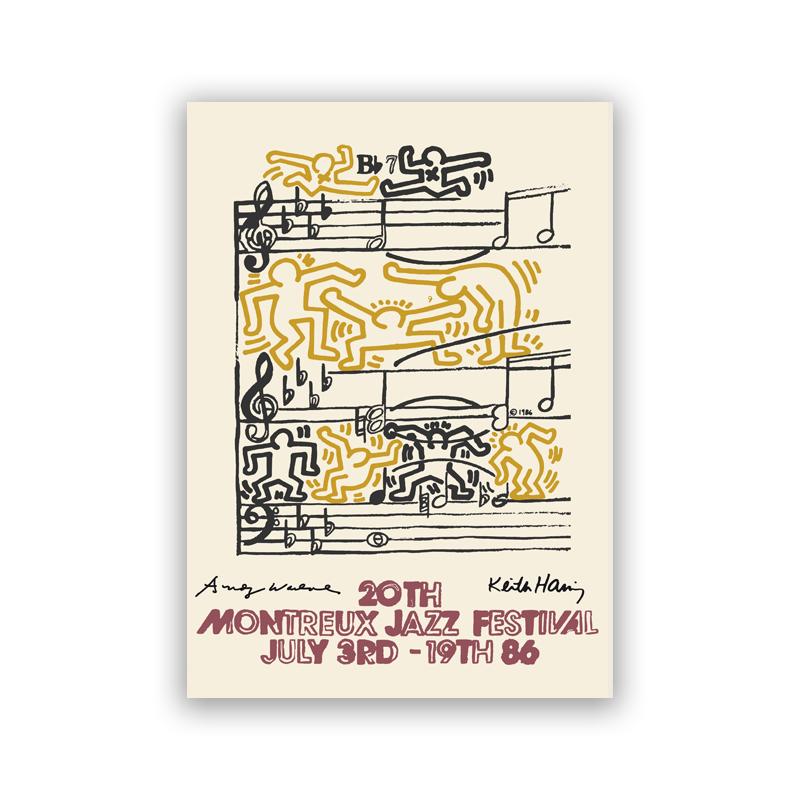 Кит Арт Выставка Постер Винтаж Поп Холст Живопись Галерея Настенное Искусство Картины Пиза Абстрактный Принт Домашний Декор Для Гостиной