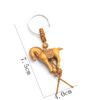Pendant Kids Toy Bag Charm Lucky Horse Keychain Weaving Key Chains Lucky Horse Keyring Key Holder