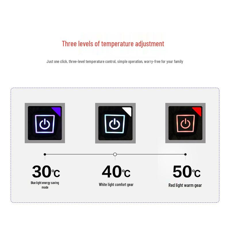Умный USB Жилет из хлопка с подогревом для детей - Электрическое теплое пальто с регулировкой температуры