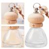 1PC 8ml Hanging Car Air Freshener Diffuser Empty Pendant Perfume Aromatherapy Bottle Clear Glass Refillable Car Ornament