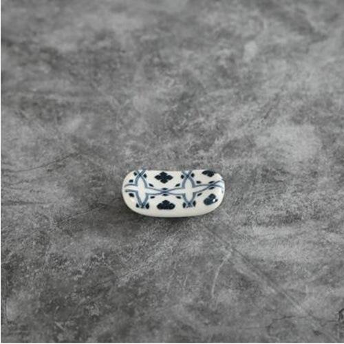 Japanese Style Ceramic Chopstick Rest Nordic Minimalist Home Hotel Spoon Chopstick Holder