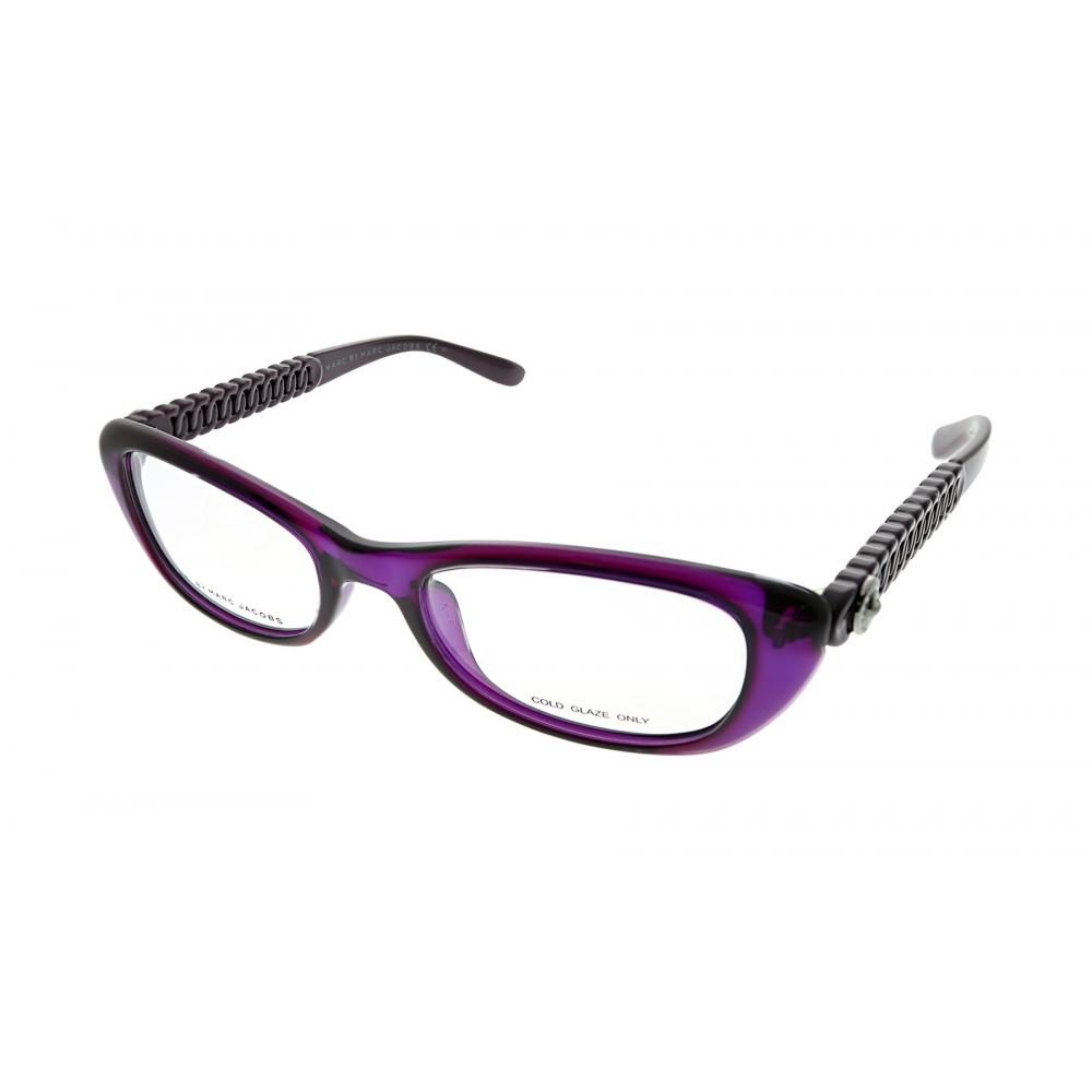 Marc By Marc Jacobs Mmj 569 Dqt 49mm Womens Cat Eye Eyeglasses 49mm Violet