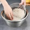 Нержавеющая сталь Сито для муки Сливная корзина Дуршлаг Корзина для мытья риса и овощей Сито Кухонные аксессуары