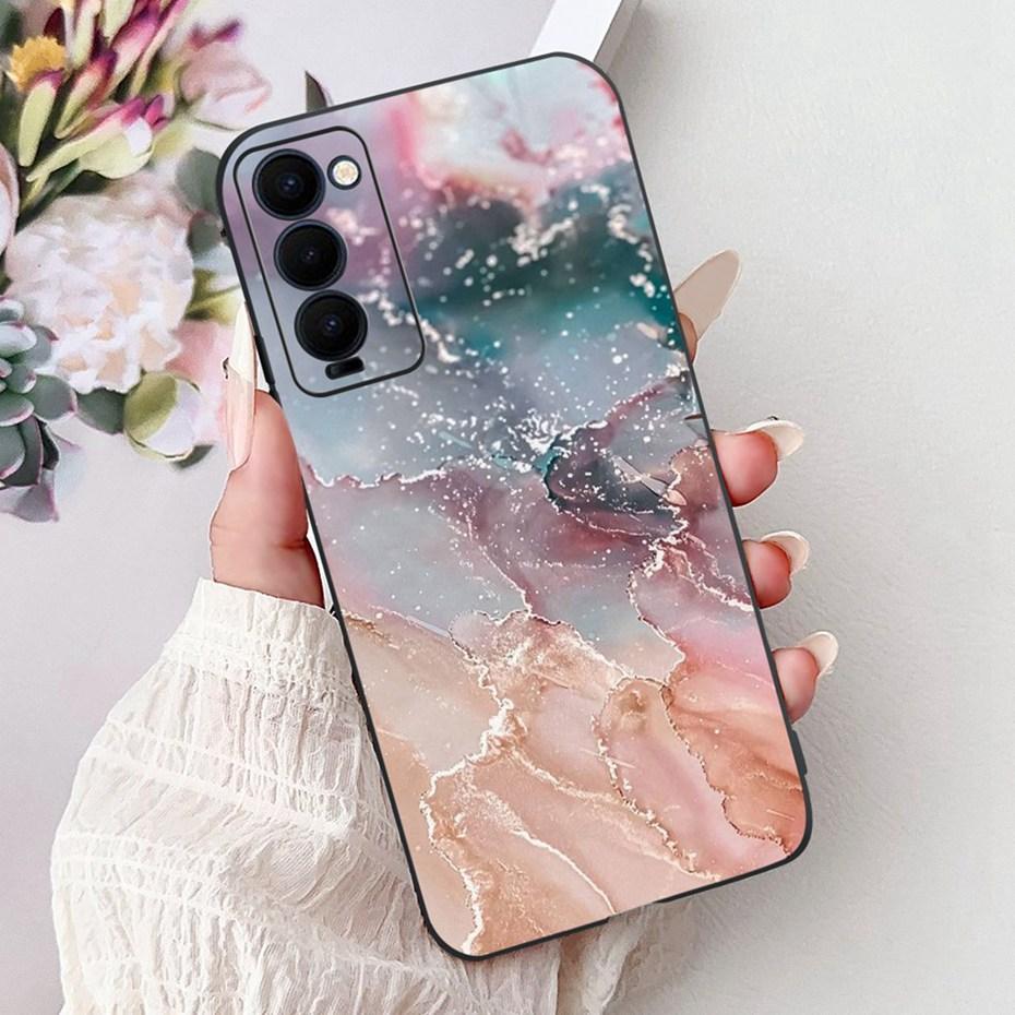 Fashion Painting Case For Tecno Camon 18 18i 18T 18 Premier Soft Silicone TPU Phone Cases For Camon18 18 P 18T Covers Bumpers