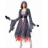 M-XL Halloween Gothic Bride Queen Dress Cosplay Costume Women