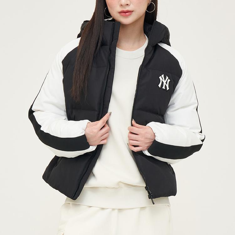 New MLB Varsity New York Yankees Down Jacket Unisex Black 3ADJV0246-50BKS