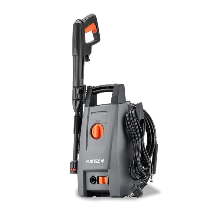 FUXTEC Pressure Washer FX HDR1400 1400W 110 bar 390 L h adjustable nozzle hose and high pressure gun