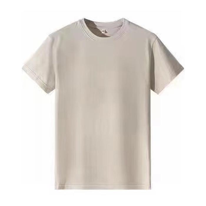 Zirunking Новинка лета 2021, белая однотонная футболка из 100% хлопка, повседневная базовая футболка унисекс с круглым вырезом, мужские/женские классические топы высокого качества HUIPA1