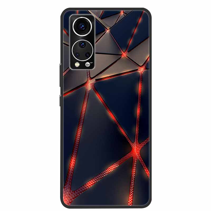 Чехол для телефона ZTE Axon 30 Cover Крутой Волк Лев Тигр Черный Силикон Мягкий Funda Для ZTE Axon 30 Задняя крышка Чехол Axon30 5G Coque