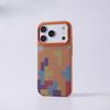 Магнитный чехол из кевлара в стиле Тетриса для iPhone 17 Pro Max