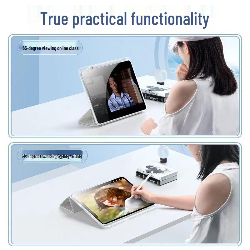 Прозрачный чехол для Xiaomi Pad 6 11 дюймов со слотом для стилуса, совместимый с 6SPro 12.4 и Mi 5Pro