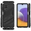 Чехол для Samsung Galaxy M22 Чехол для Samsung M22 Capas Противоударный Kickstander Stander Полный держатель Чехол для Samsung M22 Fundas