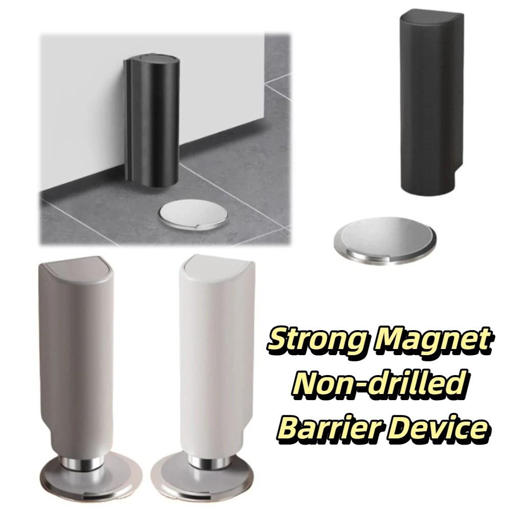Non-Perforated Magnetic Door Stops Heavy Duty Magnetic Door Stopper Hidden Door Locks Door Locks