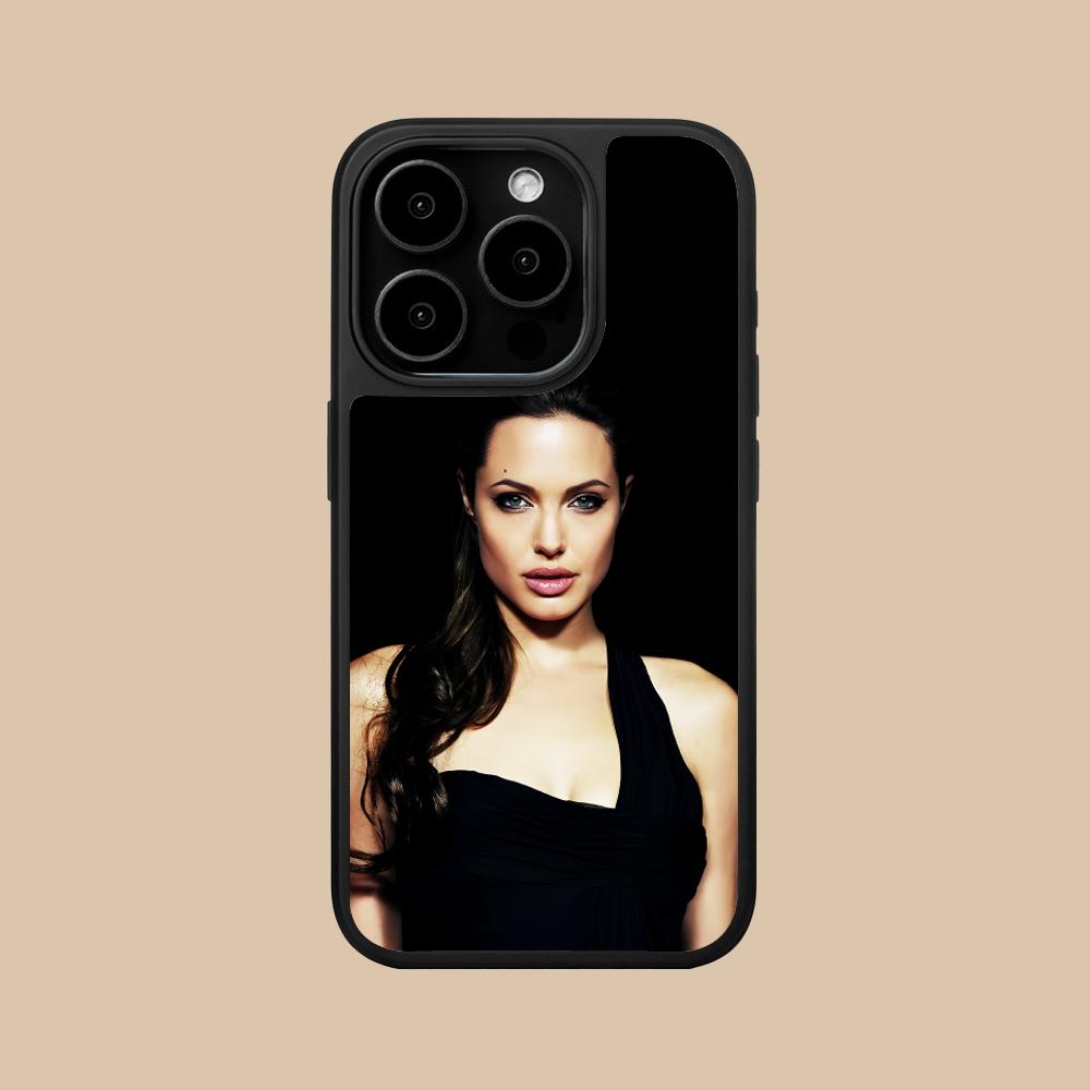 Angel Jolie Matte Surface Mobile Phone Case for iPhone 17 16 15 14 13 12 11 Air Pro Max Plus Colorful Cover
