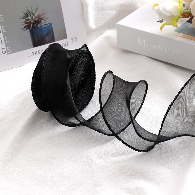 6 см простая лента «рыбий хвост» для букетов, тортов и поделок своими руками