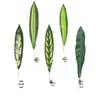 Nordic-style Brazilian Leaf Faux Greenery for Wedding & Home Decor