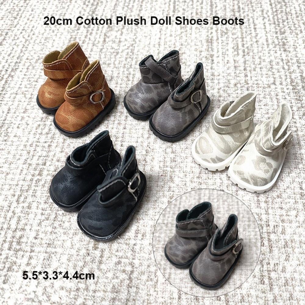 Fashion Doll Colorful Boots PU DIY Doll Gift Toys Doll Clothes Accessories 20cm Cotton Doll