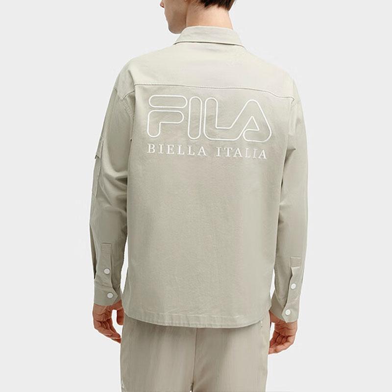 FILA SS24 Shirt Men's Milk Coffee F11M419705F-DK