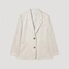 [She S miSS] Льняной меланжевый пиджак на двух пуговицах Swwjkp21020 Ec