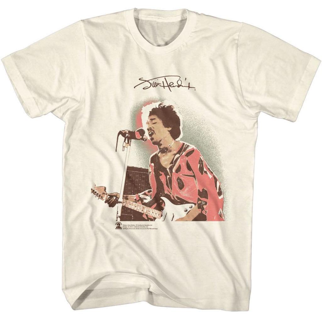 Jimi Hendrix Spotlight Natural T-Shirt