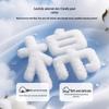 MINISO Женская приталенная футболка с коротким рукавом и квадратным вырезом