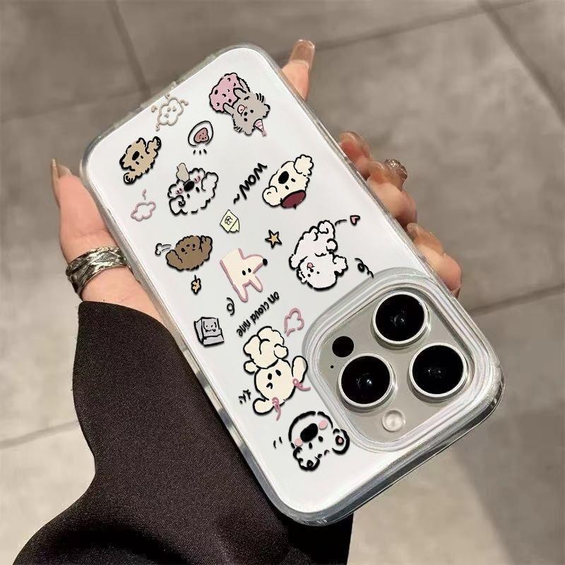 Светящийся чехол для телефона из коллекции 'Собаки' для Huawei P80/70/60, Nova 13/14/15, Женский 12/10/9/7P30/40