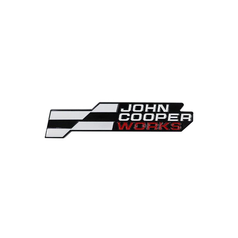 JOHN COOPER WORKS новая эмблема наклейки на автомобиль для BMW MINI JCW металлический рестайлинг логотип на задний багажник индивидуальность решетка кузова табличка с названием метка uq2