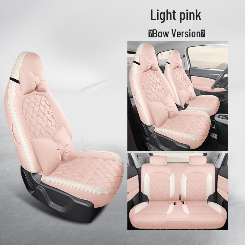 Leapmotor T03 Universal Leather Car Seat Cushion Set - All-Season Fit